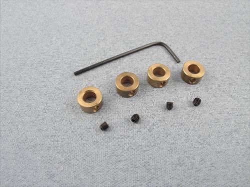 RACTIVE Collets w/allen key 6G (pk4)