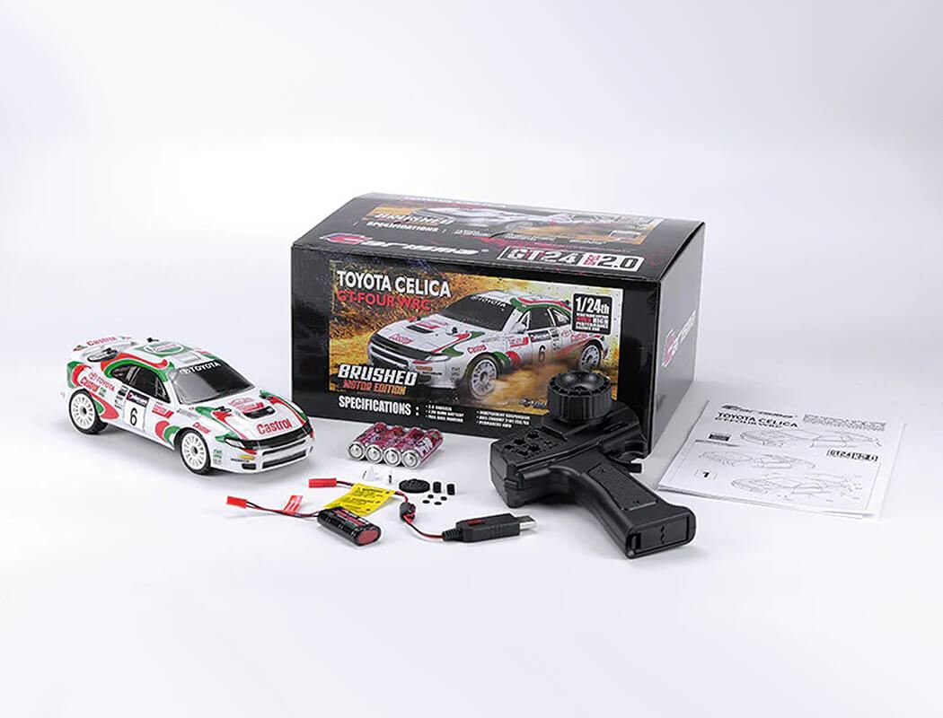 Carisma Gt24 2.0 Toyota Celica Gt-4 Brushed Edition 1/24 Rtr
