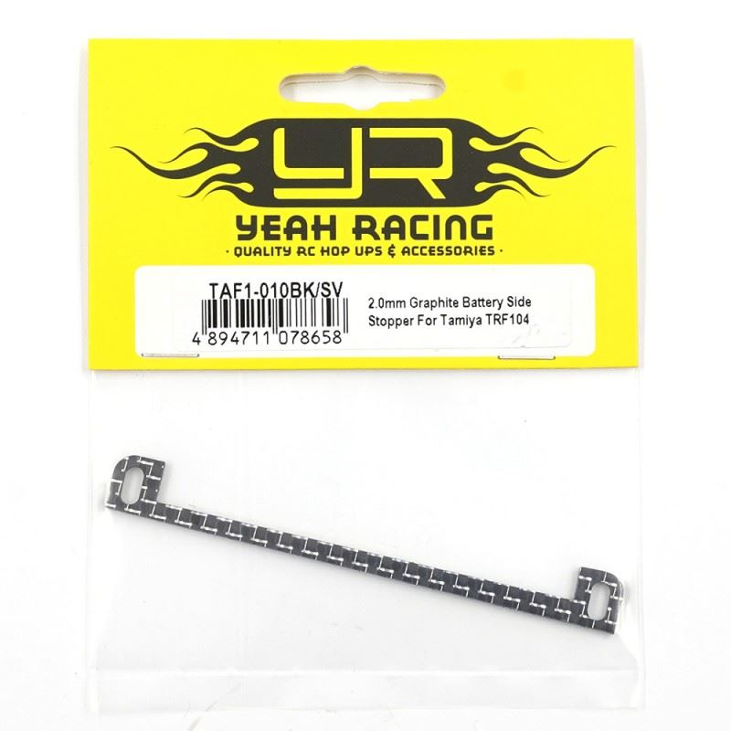Yeah Racing 2.0Mm Graphite Battery Side Stopper For Tamiya Trf104