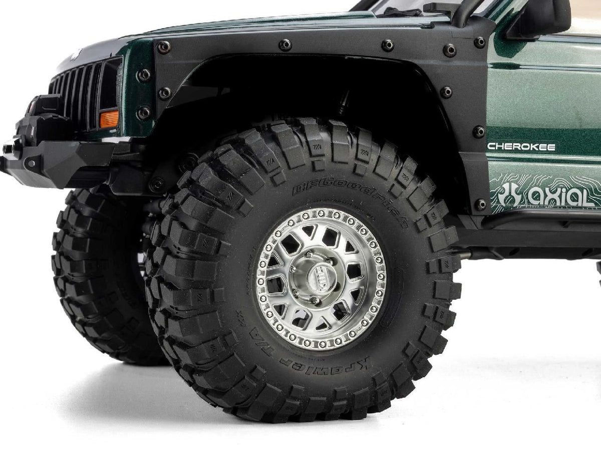 Axial 1/10 Scx10 Iii Jeep Cherokee Xj 4X4 Rtr Rock Crawler, Green
