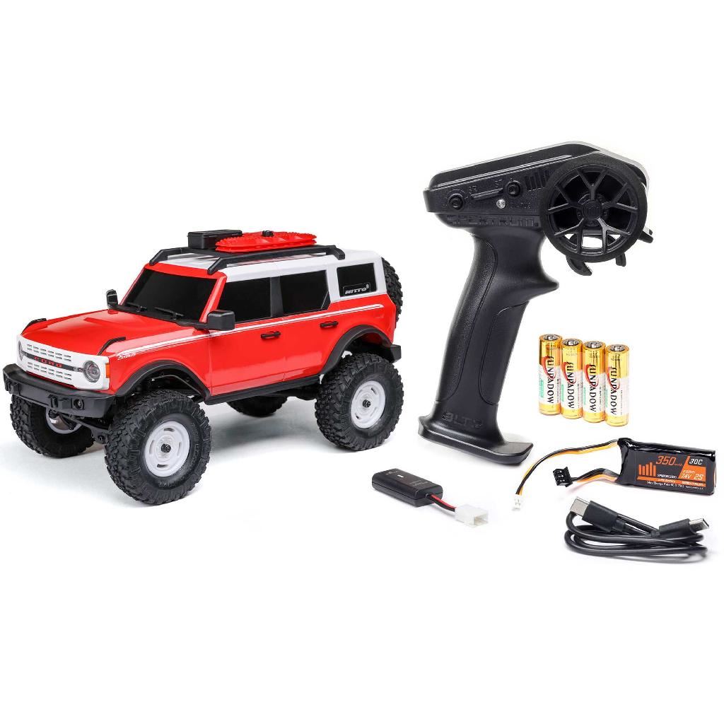 Axial 1/24 Scx24 Ford Bronco Heritage Edition 4X4 Rtr (Batt&Charg)