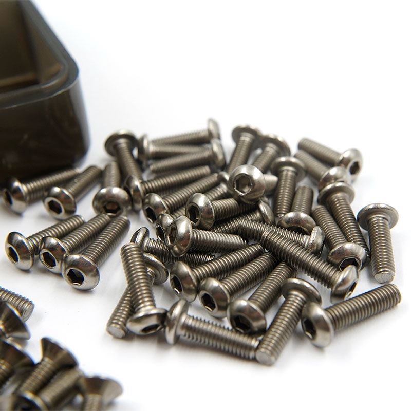 Yeah Racing Titanium Screw Assorted Set w/Box For ReveD RDX