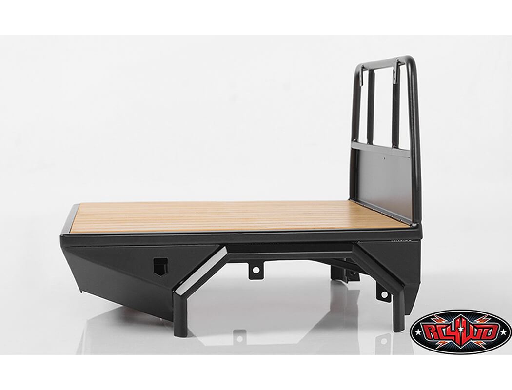 RC4WD WOOD FLATBED W/MUDFLAPS FOR MOJAVE II FOUR DOOR BODY SET