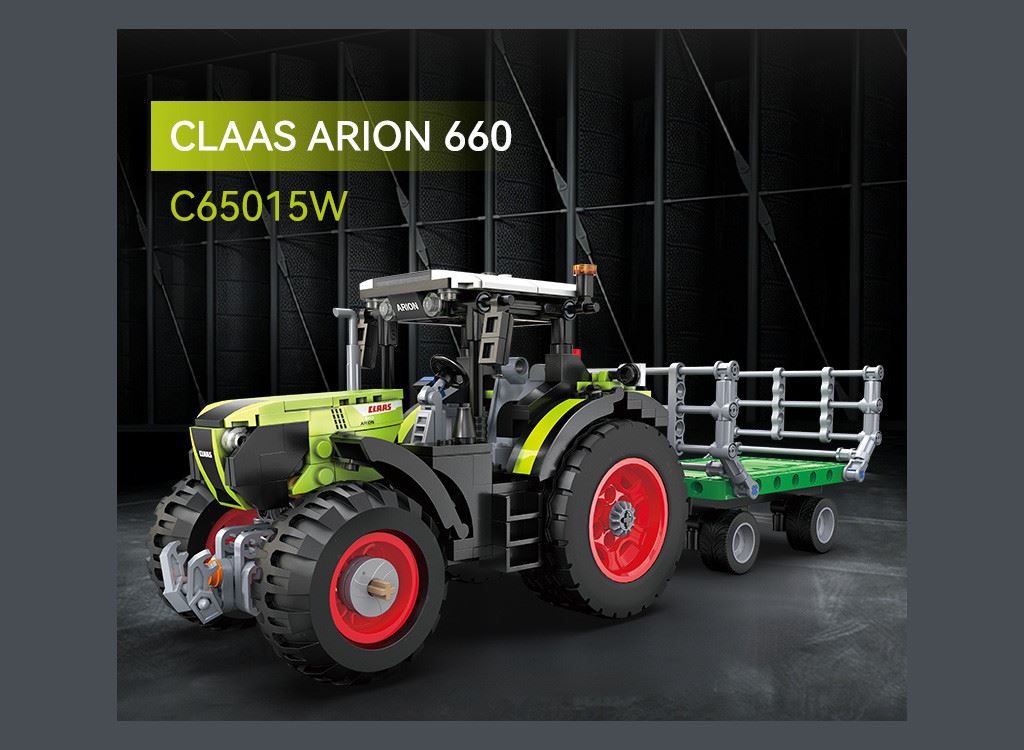 Cada Claas Arion 660 Farm Tractor - 448 Pcs