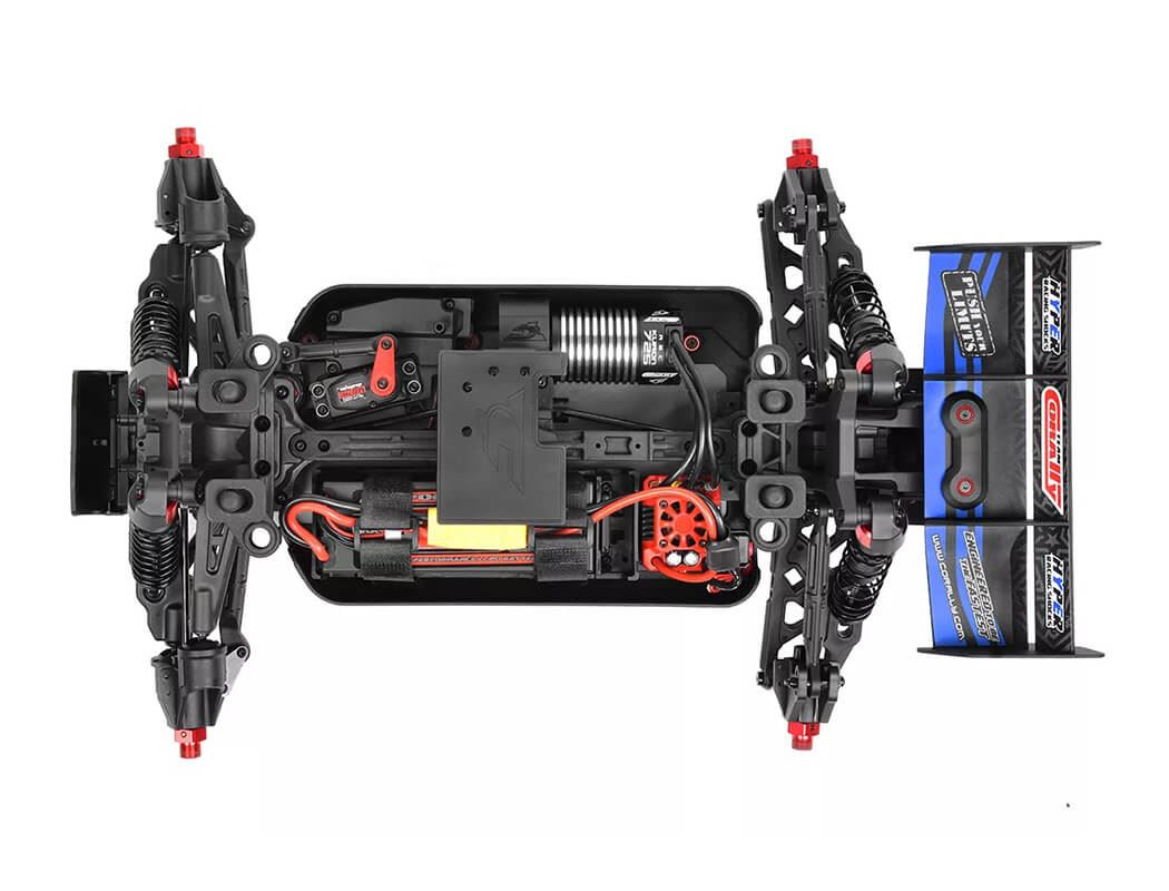 Corally Punisher 4 Brushless 4S Basher Truck Rtr - Blue