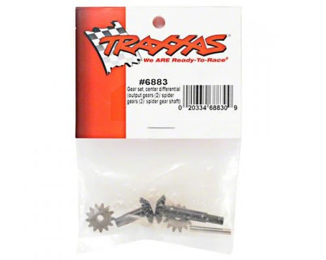 TRAXXAS Gear set, center diff (output/spider gears & shaft)
