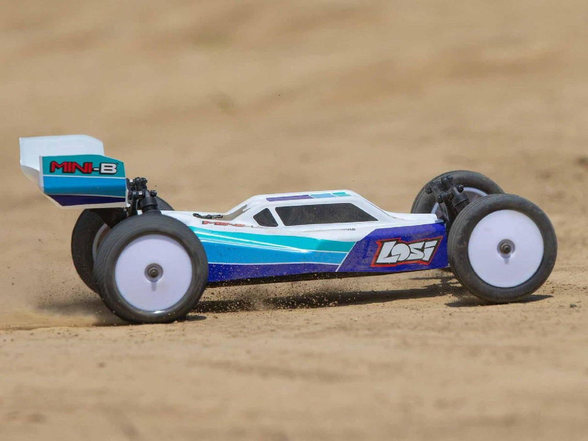 Losi 1/16 Mini-B 2WD Buggy Brushless RTR, Blue