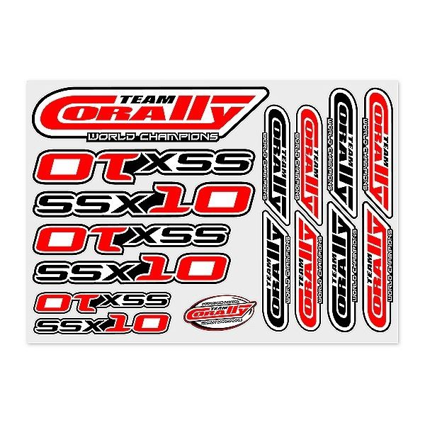 Corally Stickersheet Ssx10 Precut 210X148mm 1 Pc
