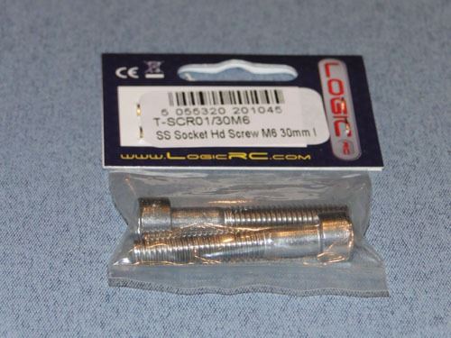 RACTIVE SS Socket Hd Screw M6 30mm Pk2