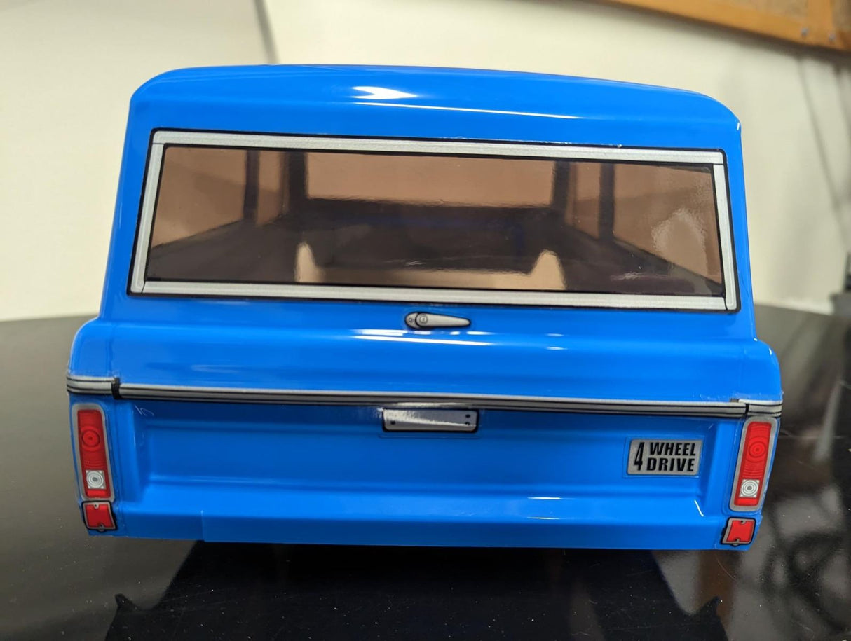 FTX OUTBACK PAINTED TREKA BODYSHELL - BLUE - GRADE B