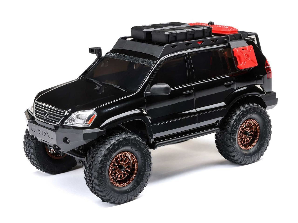 Axial 1/24 Scx24 Lexus Gx 470 4X4 Rock Crawler Rtr, Black