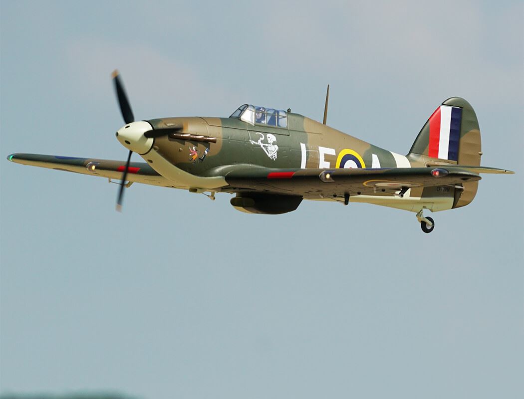 Xfly Hawker Hurricane Mk1 Brown/Green 1200Mm Pnp