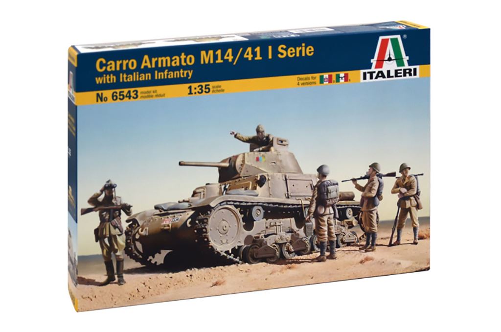 Italeri M14/41 with Italian Inf. RR
