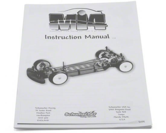 Schumacher Instruction Manual - Mi4