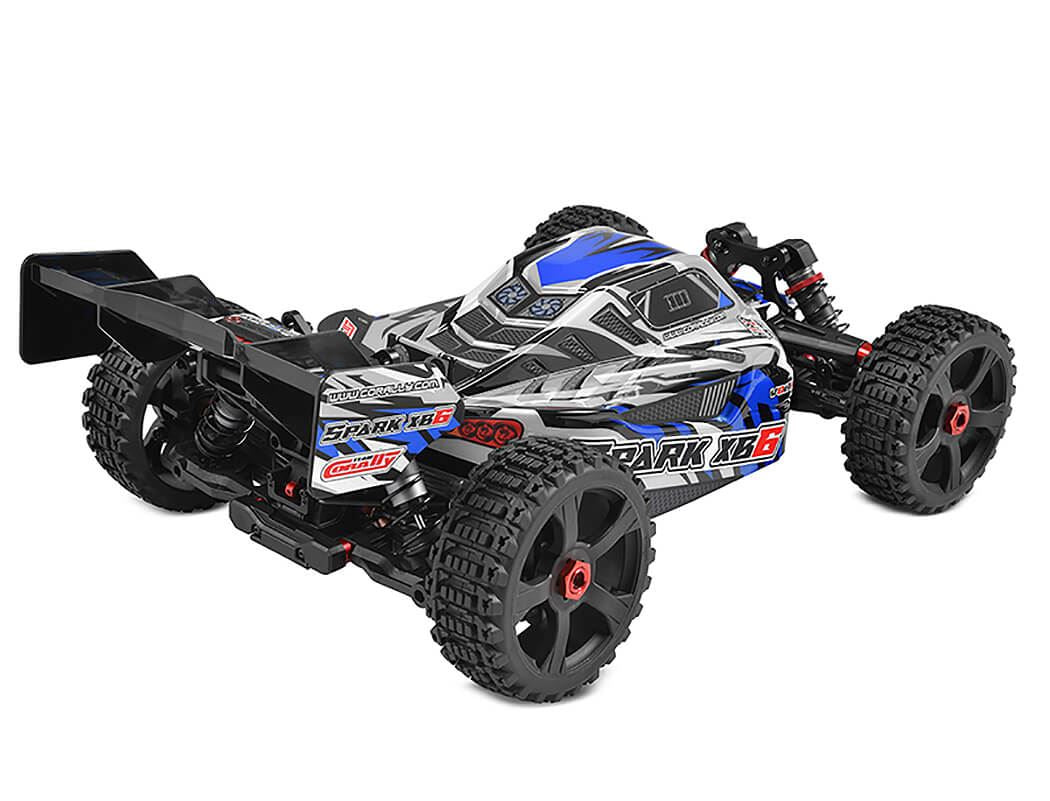 CORALLY SPARK XB6 6S BRUSHLESS BASHER BUGGY ROLLER - BLUE