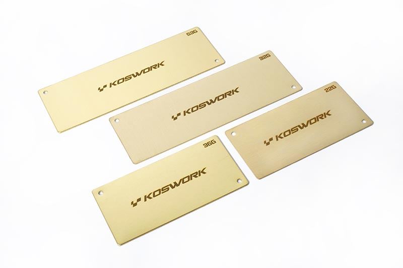Koswork Shorty Lipo Weight 94X46X1.0Mm - 36G