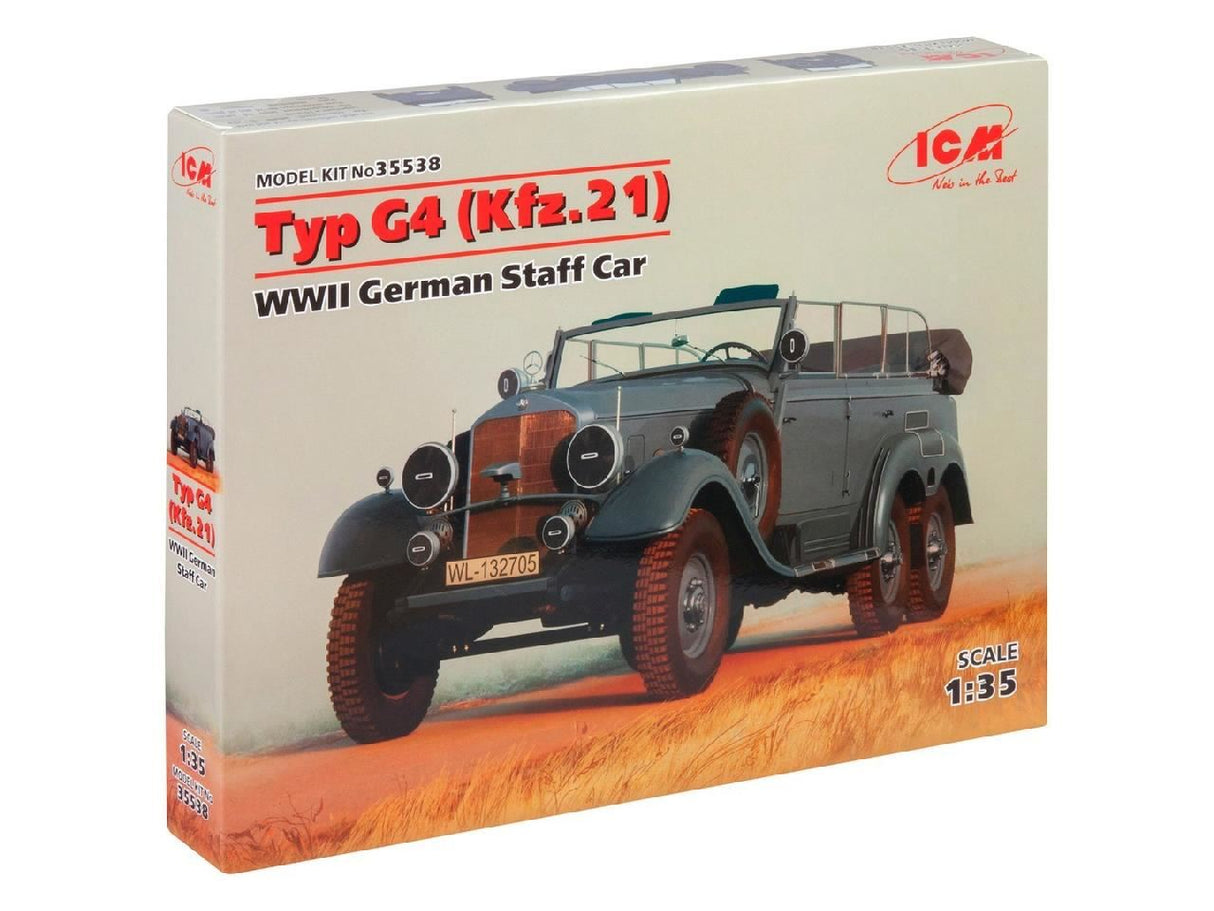 Icm Typ G4 (Kfz.21), Wwii German Staff Car