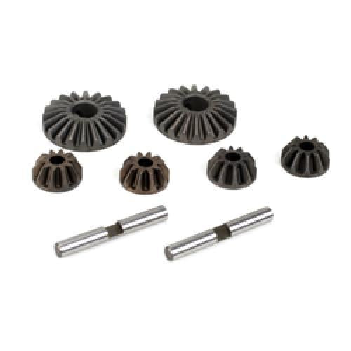 Losi Differential Gear & Shaft Set: 8B,8T (LosiA3502)