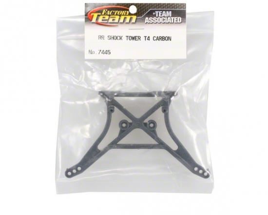 Team Associated T4 Rear Shock Tower Carbon