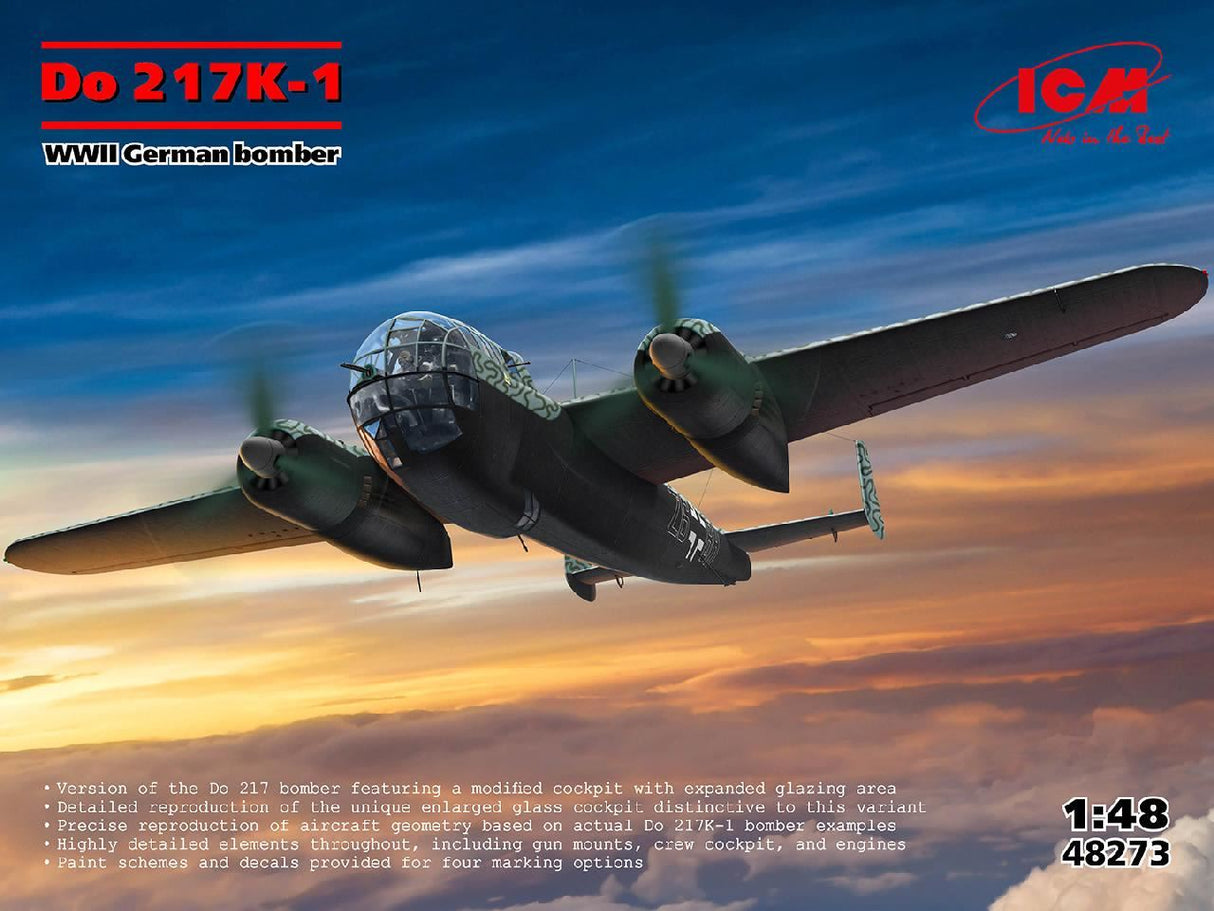 Icm Do 217K-1, Wwii German Bomber