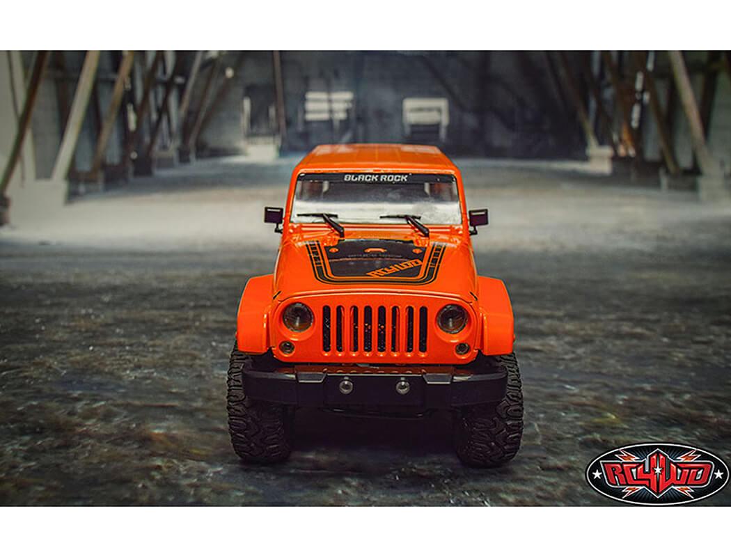RC4WD 1/18 GELANDE II RTR W/ BLACK ROCK BODY SET (ORANGE)