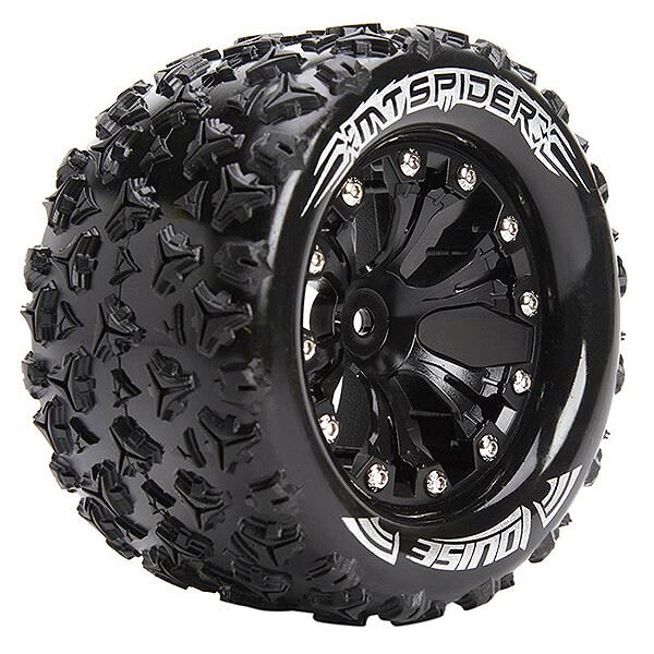 LOUISE RC MT-SPIDER 1/10 SOFT 1/2 OFFSET/BLACK GP JATO 2WD