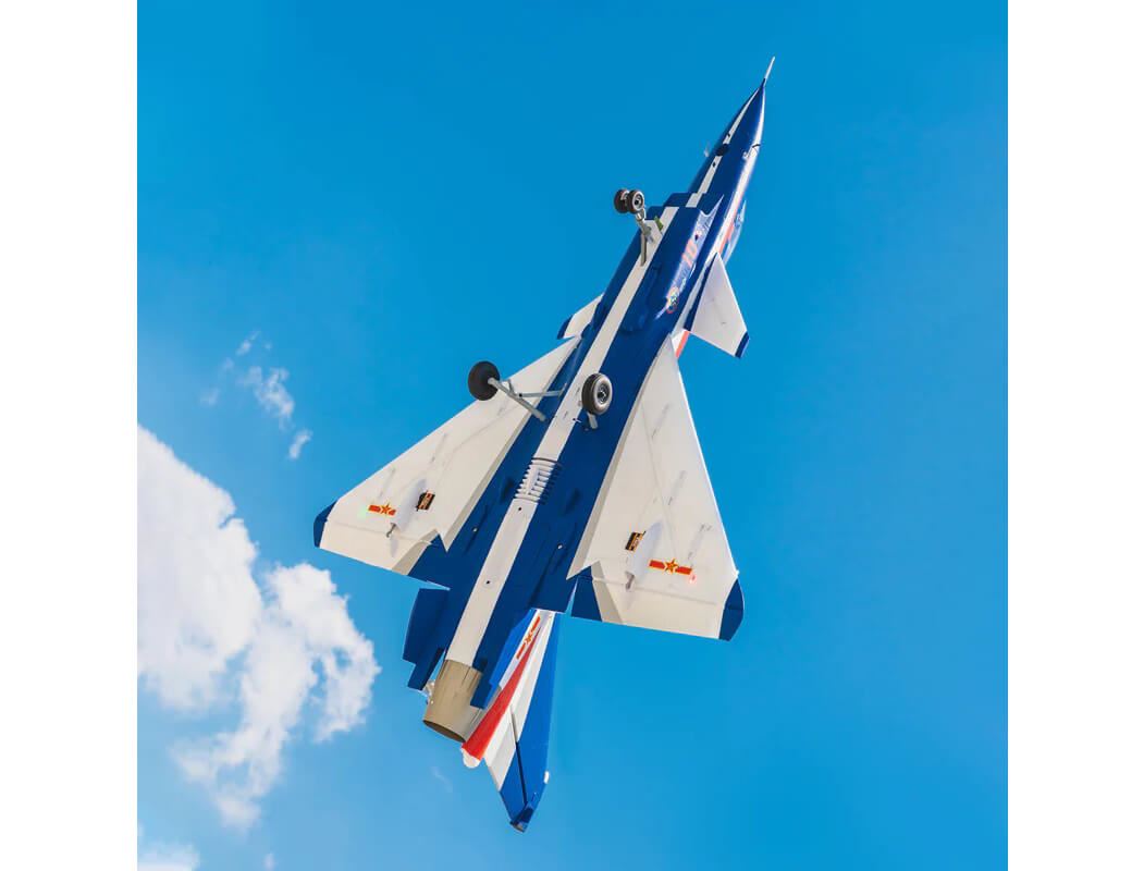 Fms 64Mm Edf J-10 With Reflex V3 Blue