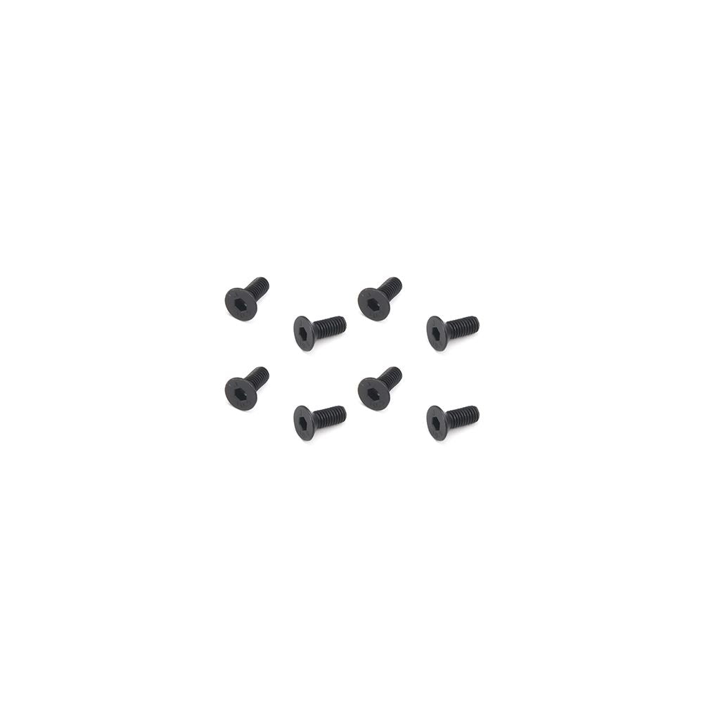 Yikong M3 X 8 Flat Head Screws - 8Pk