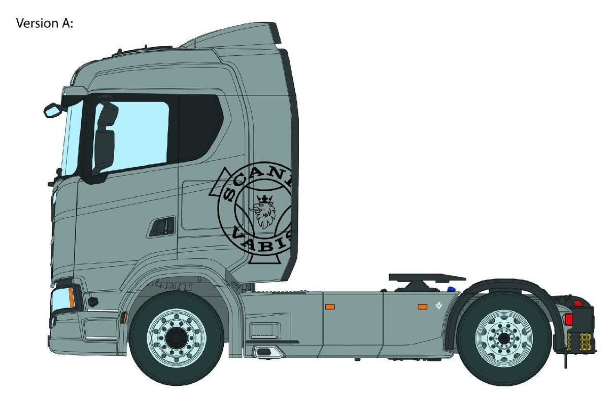 Italeri Scania S770 4X2 Normal Roof Ingrey Cabin