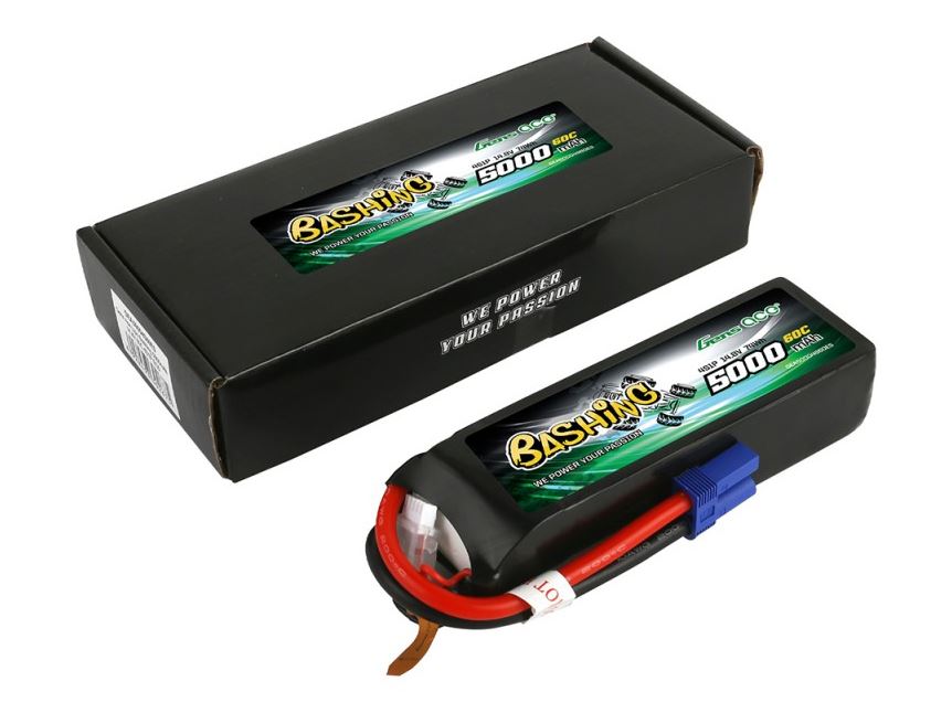 Gens Ace Li-Po Car 4S 14.8V 5000mAh 60C with EC5