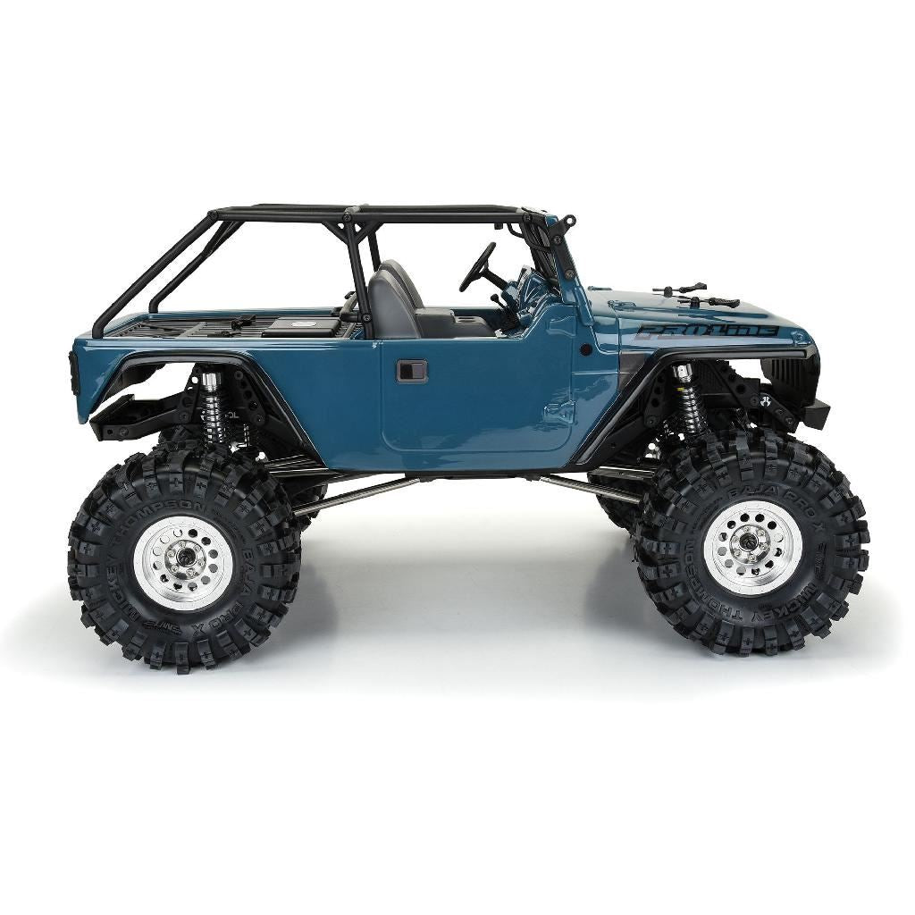 Pro 1/10 2004 Jeep Lj Clear Body/Trail Cage 12.3In Wheelbase Craw
