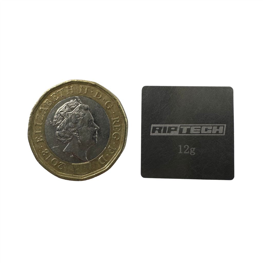 Riptech Tungsten Chassis Weight 12G- 21X21 X 1.5Mm