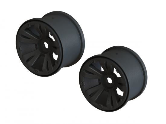 Arrma MT 3.8 Wheel 17mm Hex Black (2)