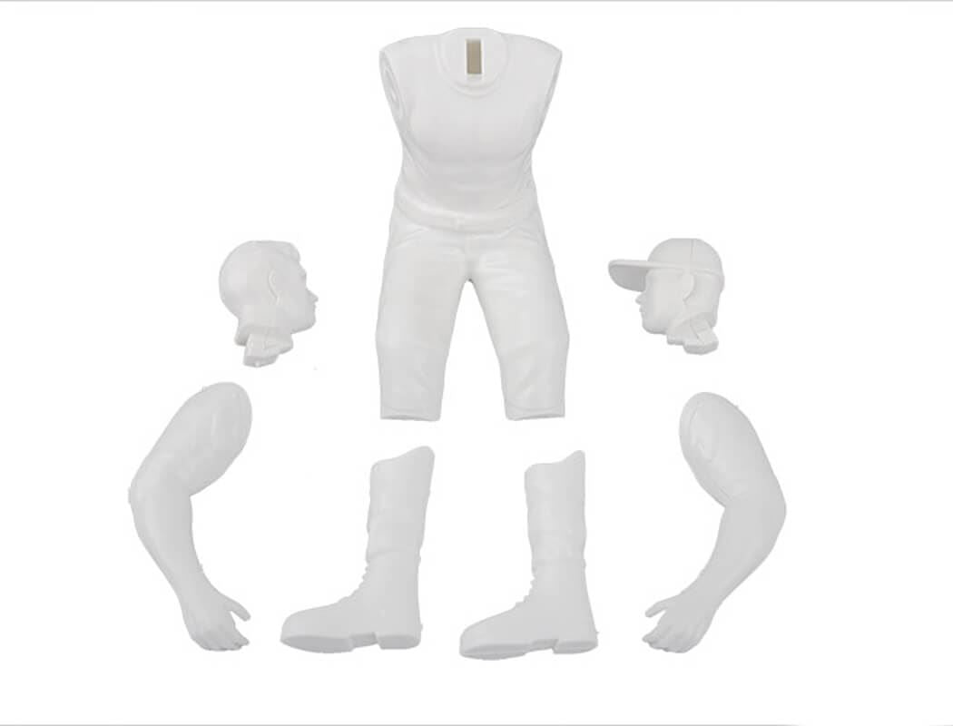 RC4WD DRIVER FIGURE MOULDED PARTS TREE