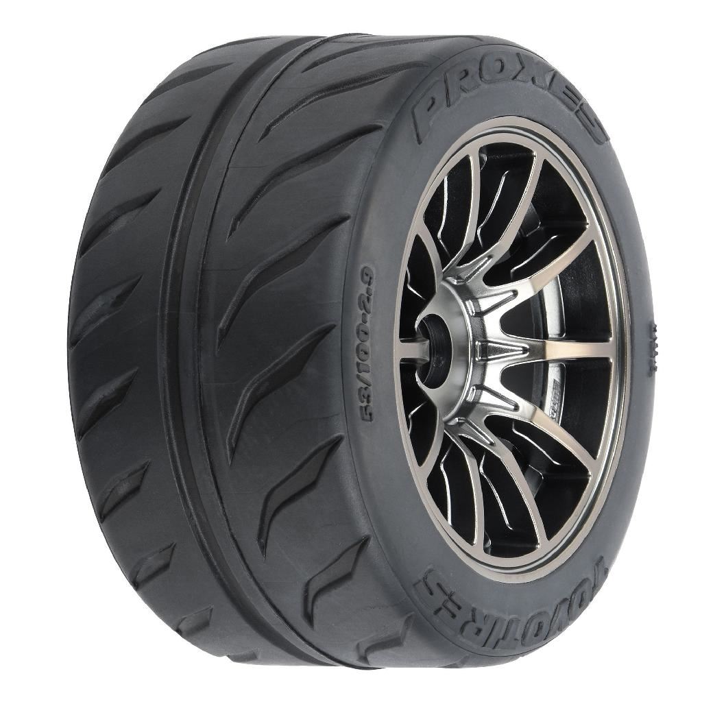Pro 1/7 Toyo Proxes R888R S3 F/R 53/100 2.9In Belted Mtd 17Mm Spe