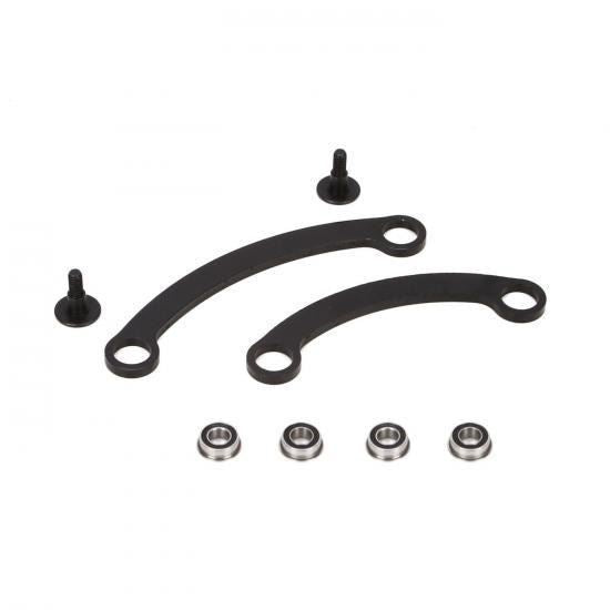 TLR Steering Rack Set w/Bearings, Short/Long: 8B 3.0