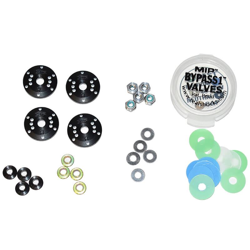 Mip Bypass1 Hi-Flow Piston Kit 6-Hole X 1.3Mm, 1/8Th Scale