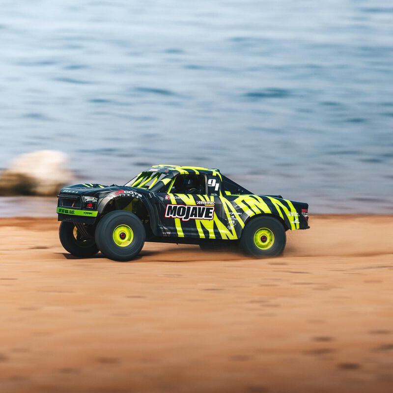 Arrma Mojave V2 6s 4WD BLX Green/Black Desert Truck with Spektrum Firma - ARA7604V2T1