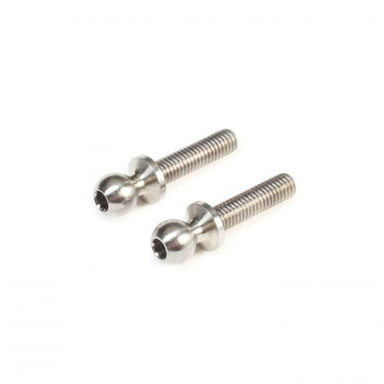 Losi Ball Stud - 4.8 x 12mm - Titanium (2)