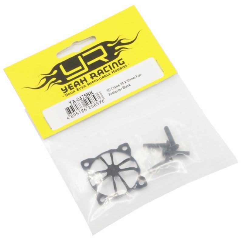 Yeah Racing 3D Claws 30 X 30mm Fan Protector Black