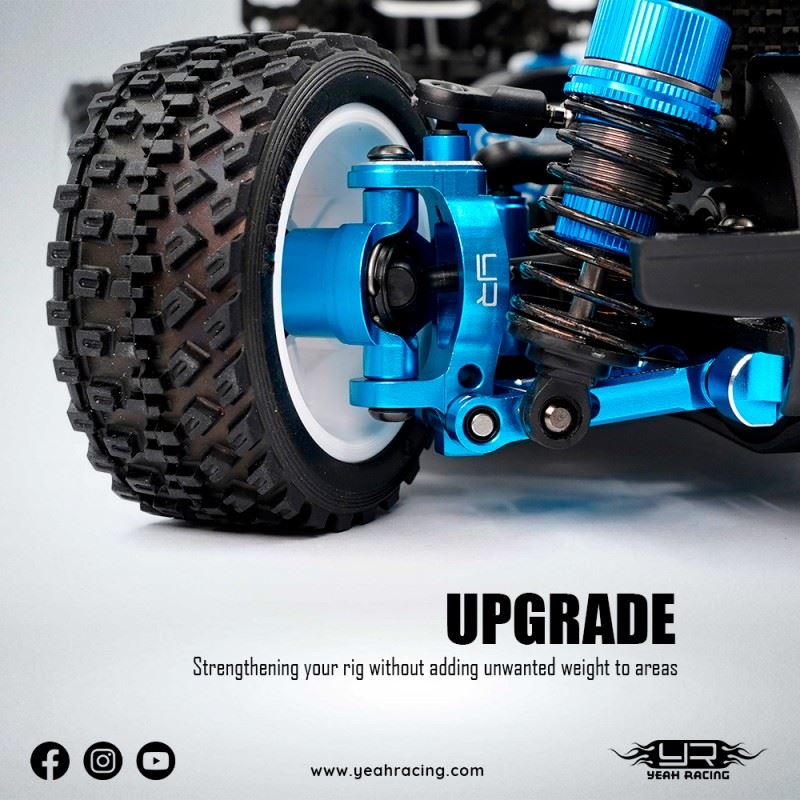 Yeah Racing Aluminum C Hub Set For Tamiya Xm-01 Pro