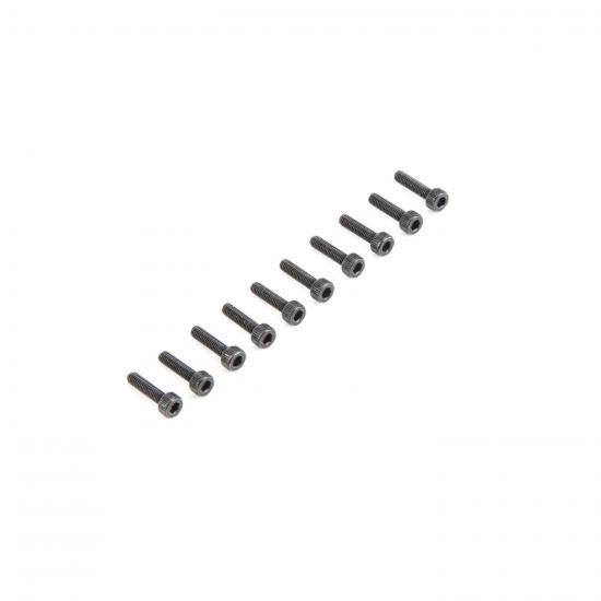Losi Cap Head Screws M2.5 x 10mm (10) (Losi235002)