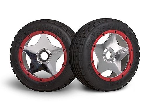 HPI Super Star Wheel Shiny Chrome (120X60mm/2Pcs/)