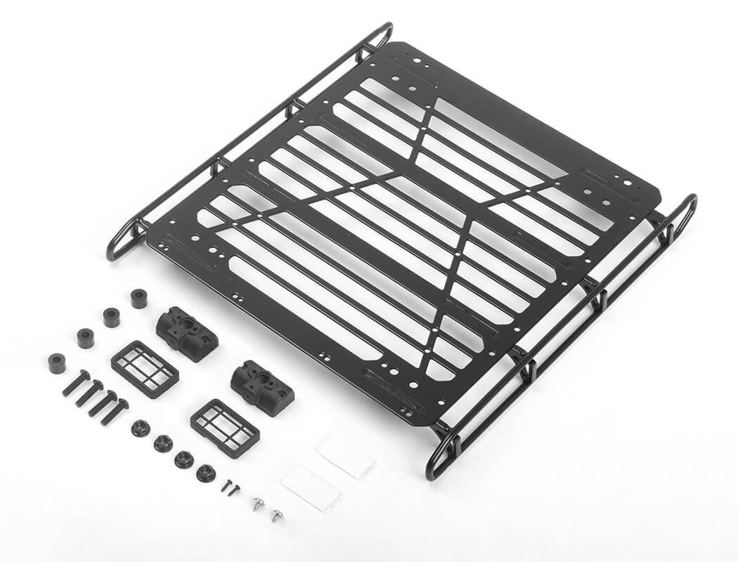 RC4WD ADVENTURE STEEL ROOF RACK W/ LIGHTS FOR MERCEDES-BENZ G 63 AMG 6X6