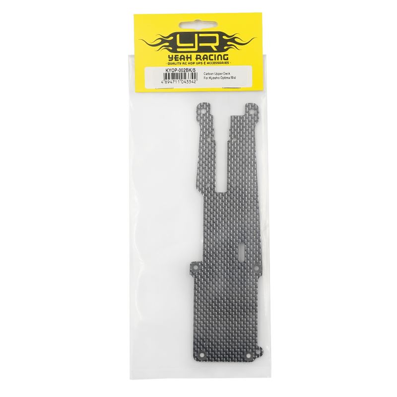 Yeah Racing Carbon Upper Deck For Kyosho Optima Mid