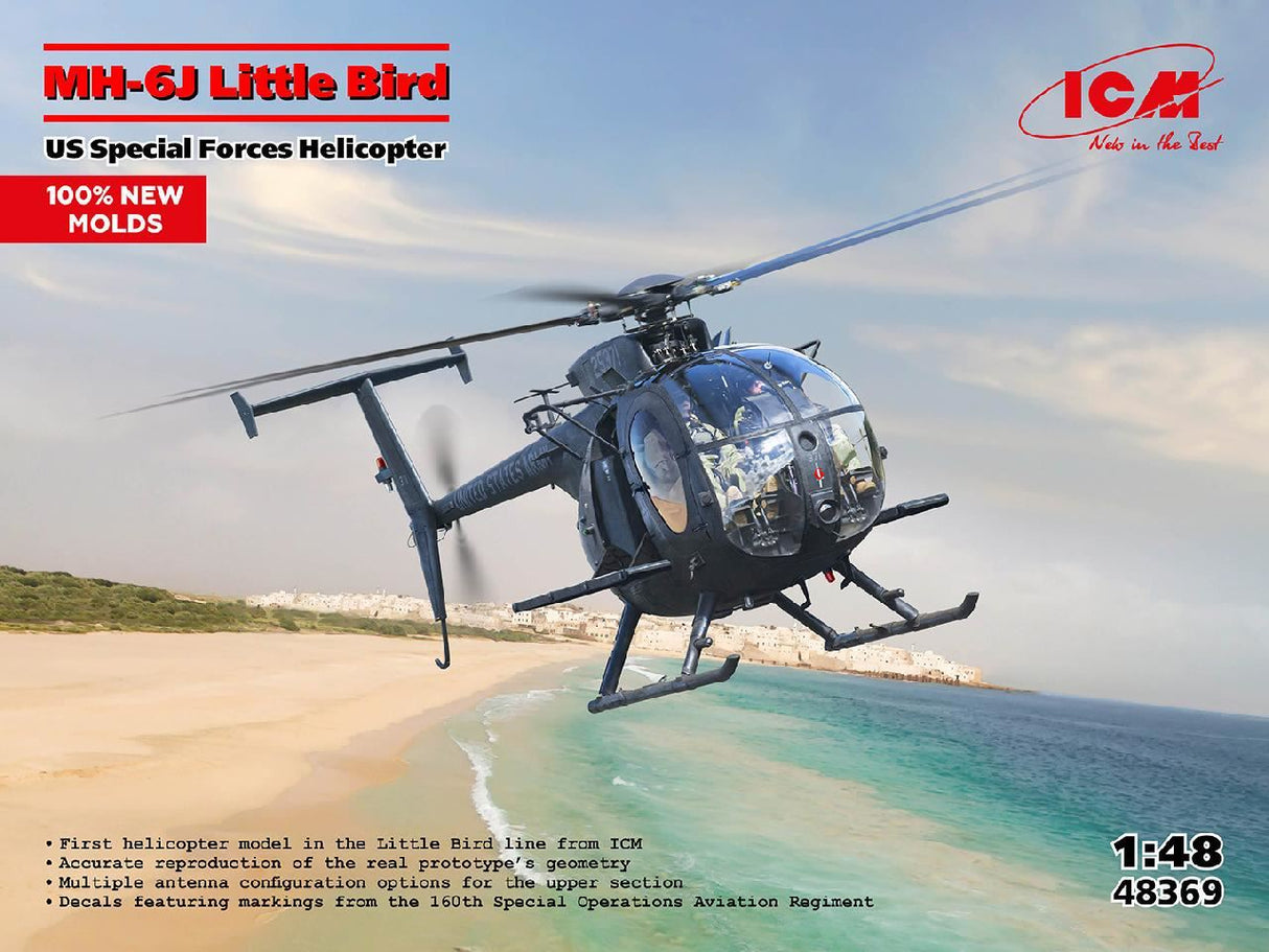 Icm Mh-6J Little Bird, U.S. Special Forces Helicopter