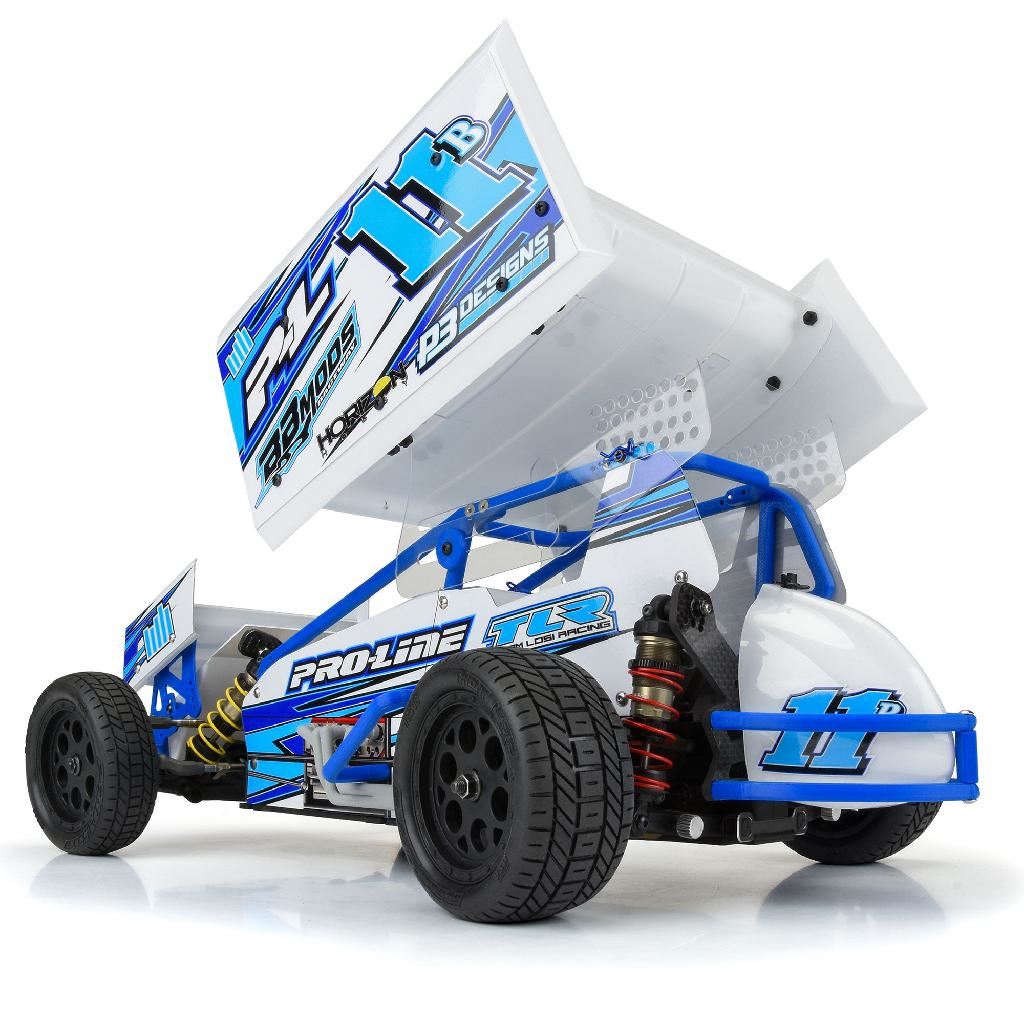 Proline Hot Lap 2.2In Mc (Clay) Dirt Oval Buggy Rear Tires (2)