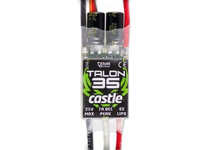 CASTLE Talon 35, 25V 35 AMP ESC, With Heavy Duty BEC
