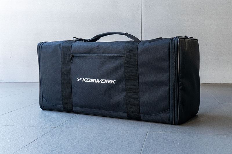 Koswork 1/10 Racing Bag (W/Radio Bag & 2 Car Cases) (65X26X31Cm)
