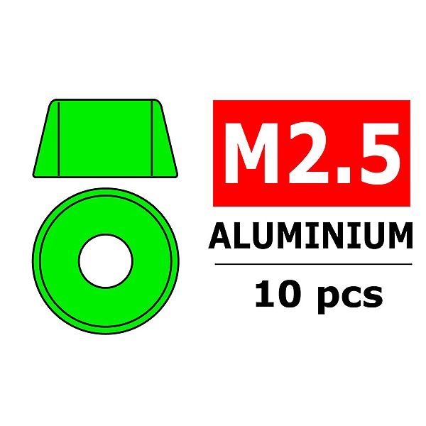 CORALLY ALUMINIUM WASHER FOR M2.5 SOCKET HEAD SCREWS
